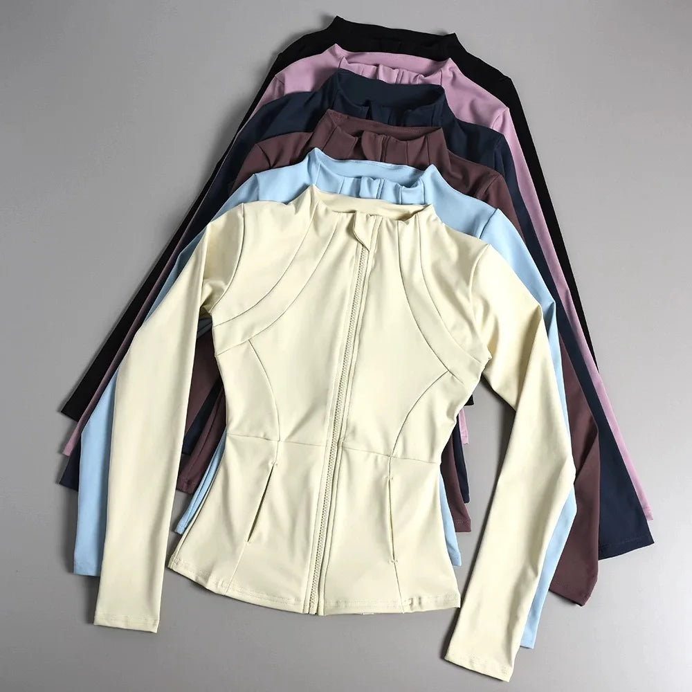 Slim Fit Yoga Jacket for Women