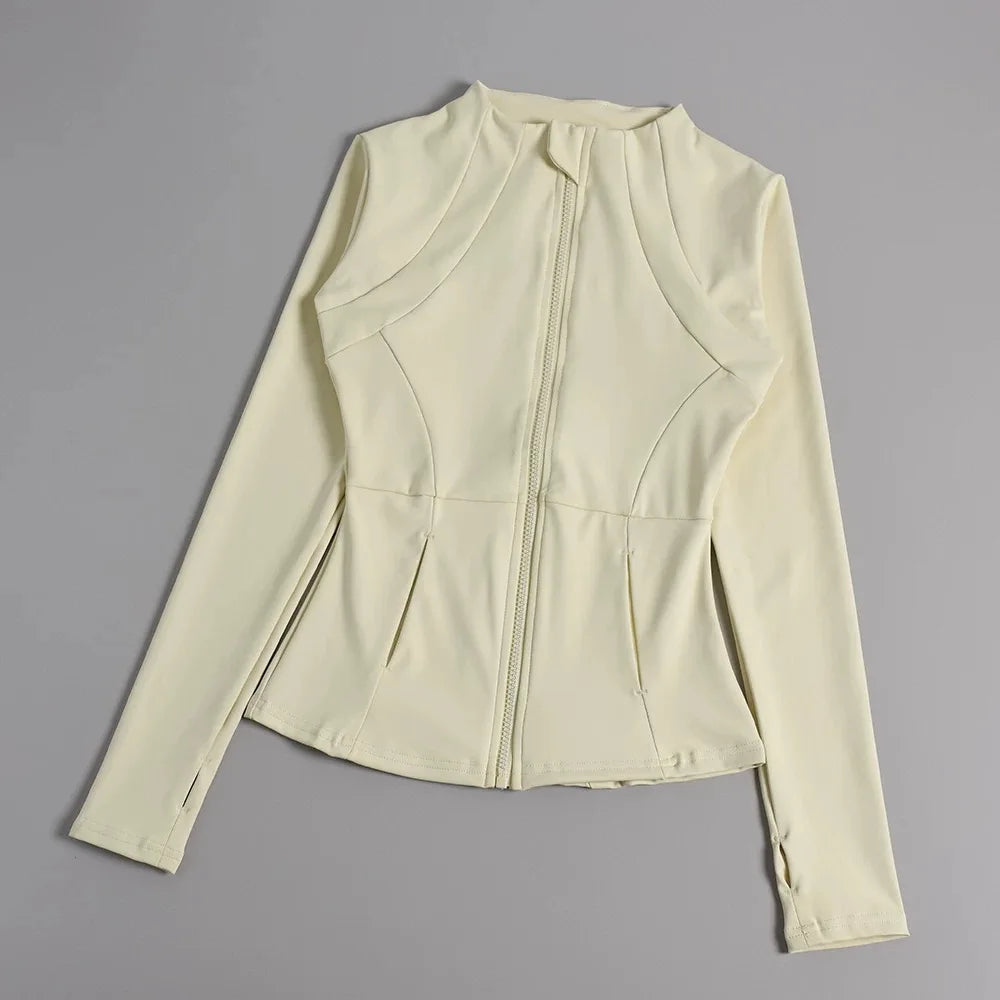 Slim Fit Yoga Jacket for Women