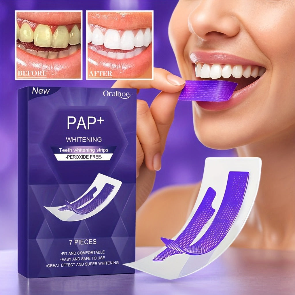 Whitening Teeth Strips Purple Teeth Strips